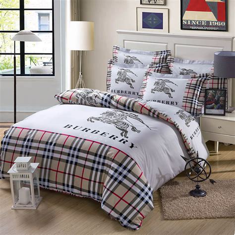 burberry twin bed set|Burberry bedding saks.